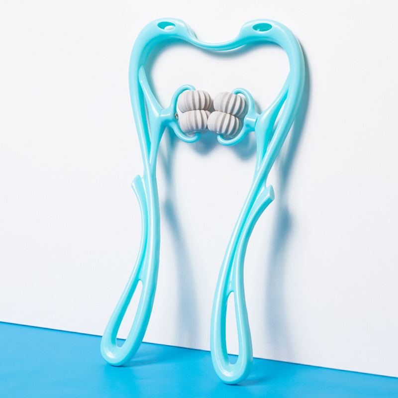 Masseur Nuque Manuel 6 Roues | Relaxation Cervicale